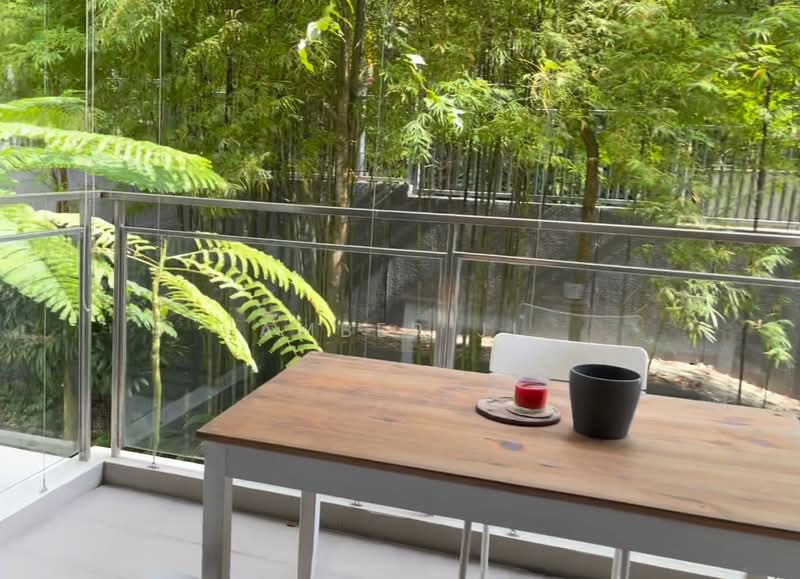 The Foresta @ Mount Faber, 100 Wishart Road, 2 Bedrooms, 538 sqft, Condominium For Rent, by Amber Ji, 60220112 - Balcony - PropertyGuru.com.sg