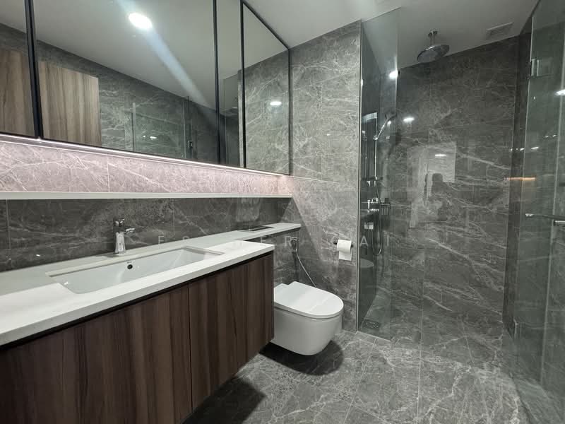 Lentor Modern, 3 Lentor Central, 2 Bedrooms, 678 sqft, Condominium For Rent, by Esther Cai, 60220301 - Bathroom - PropertyGuru.com.sg