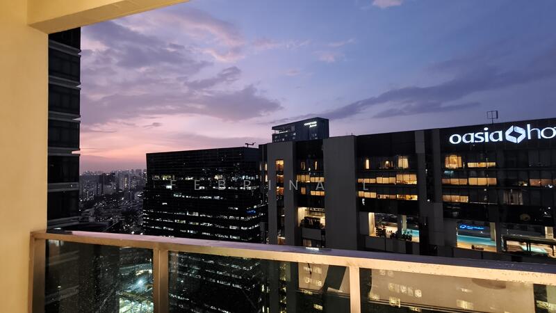 High floor. Bright. Good view