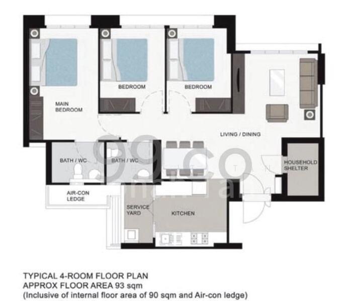 For Rent 70C Telok Blangah Heights