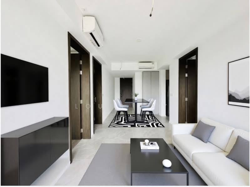 AMO Residence, 21 Ang Mo Kio Rise, 2 Bedrooms, 678 sqft, Condominium For Sale, by Louis Tay, 60220793 - Living Room (virtually staged) - PropertyGuru.com.sg