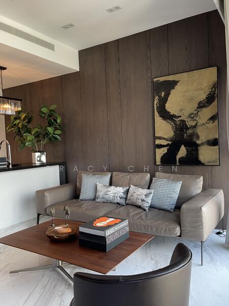 Wallich Residence, 3 Wallich Street, 2 Bedrooms, 915 sqft, Condominium For Rent, by Tracy Chen, 60220833 - Living Room - PropertyGuru.com.sg