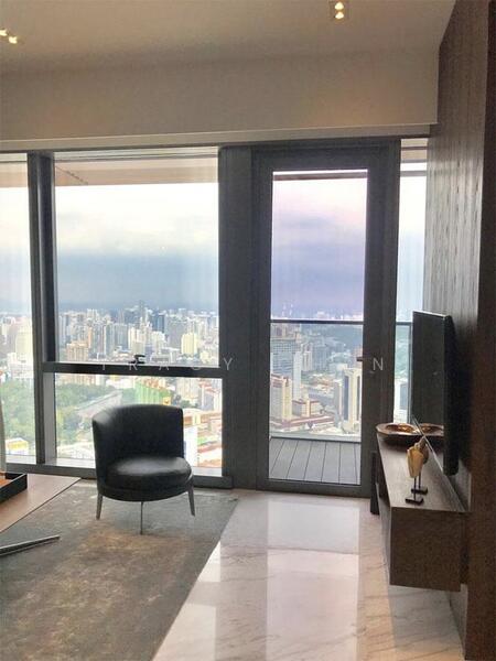 Wallich Residence, 3 Wallich Street, 2 Bedrooms, 915 sqft, Condominium For Rent, by Tracy Chen, 60220833 - Living Room - PropertyGuru.com.sg