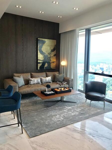 Wallich Residence, 3 Wallich Street, 2 Bedrooms, 915 sqft, Condominium For Rent, by Tracy Chen, 60220833 - Living Room - PropertyGuru.com.sg