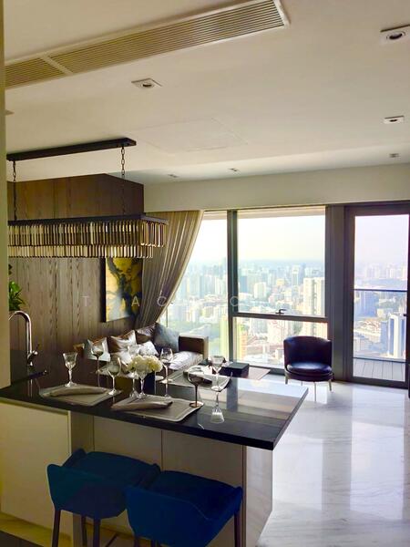 Wallich Residence, 3 Wallich Street, 2 Bedrooms, 915 sqft, Condominium For Rent, by Tracy Chen, 60220833 - Living Room - PropertyGuru.com.sg