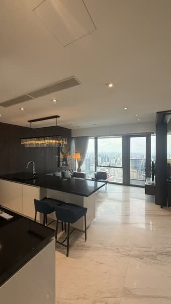 Wallich Residence, 3 Wallich Street, 2 Bedrooms, 915 sqft, Condominium For Rent, by Tracy Chen, 60220833 - Living Room - PropertyGuru.com.sg