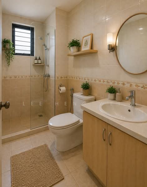 1 Hougang Avenue 3, 1 Hougang Avenue 3, 2 Bedrooms, 753 sqft, HDB Flat For Sale, by Lee Heng Wei, 60220841 - Bathroom - PropertyGuru.com.sg