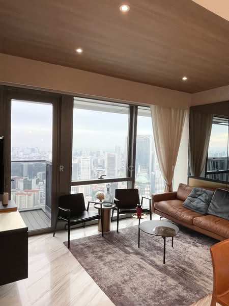 Wallich Residence, 3 Wallich Street, 2 Bedrooms, 915 sqft, Condominium For Rent, by Tracy Chen, 60220844 - Living Room - PropertyGuru.com.sg