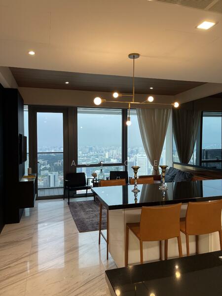 Wallich Residence, 3 Wallich Street, 2 Bedrooms, 915 sqft, Condominium For Rent, by Tracy Chen, 60220851 - Living Room - PropertyGuru.com.sg
