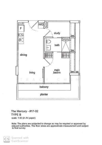 The Mercury, 38 Shanghai Road, 2 Bedrooms, 635 sqft, Apartment For Sale, by Tracy Chen, 60220852 - PropertyGuru.com.sg