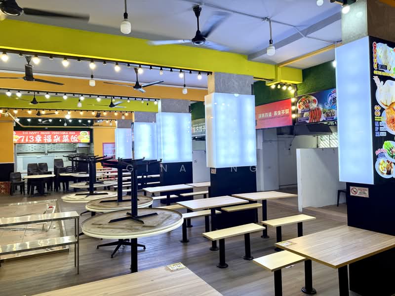 Newly renovated Clementi coffee shop with 9+1 stalls, High traffic Clementi coffee shop with 9+1 stalls and 2-room HDB, 3,358 sqft, Food & Beverage For Rent, by Gina Tng, 60220859 - CommercialGuru.com.sg