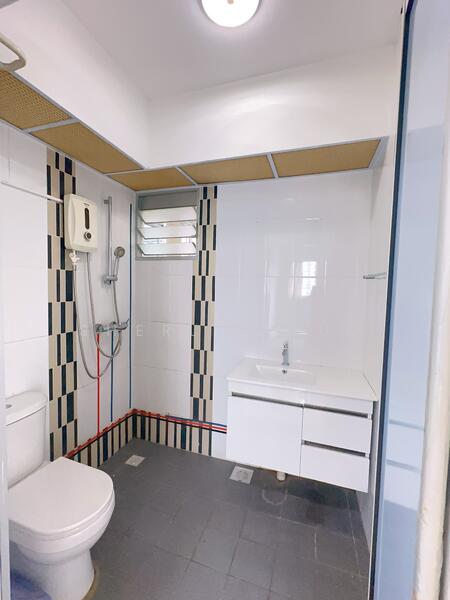 Natural ventilation bathroom