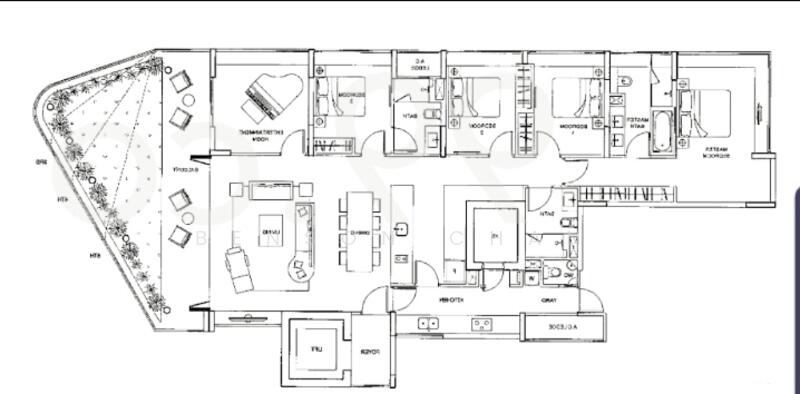 For Sale Freehold Condo 2680sf 5 bedrooms single level at upper Thomson