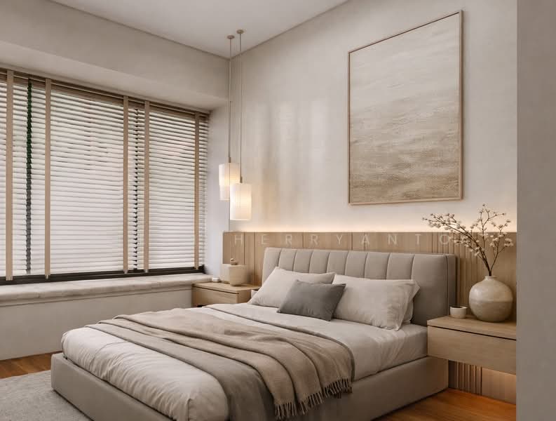 Bedroom perspective by Retz n Relax