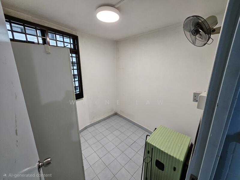 large sized utility room