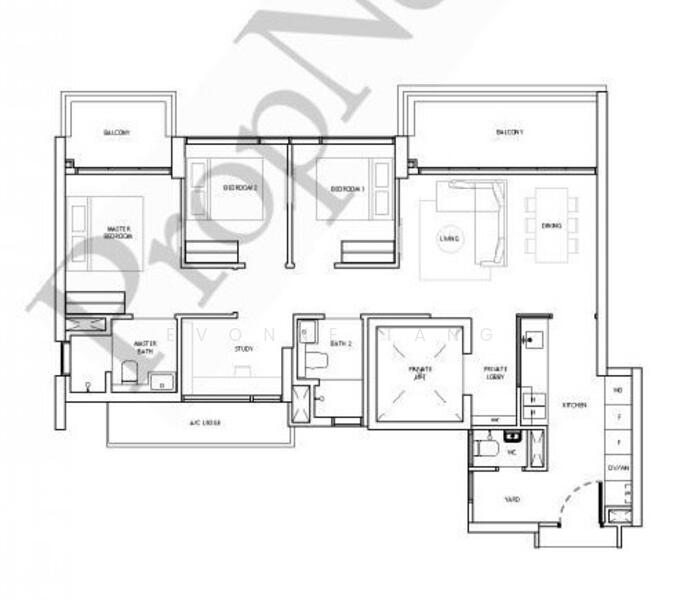 The Landmark, 173 Chin Swee Road, 3 Bedrooms, 1,141 sqft, Condominium For Rent, by Evonne Tang, 60222434 - PropertyGuru.com.sg