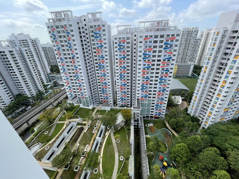 View from living room