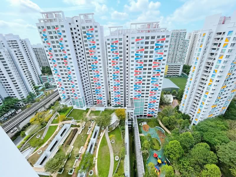 453B Fernvale Road HDB Flat For Sale at S$ 699,990 | PropertyGuru Singapore - View from Living Room