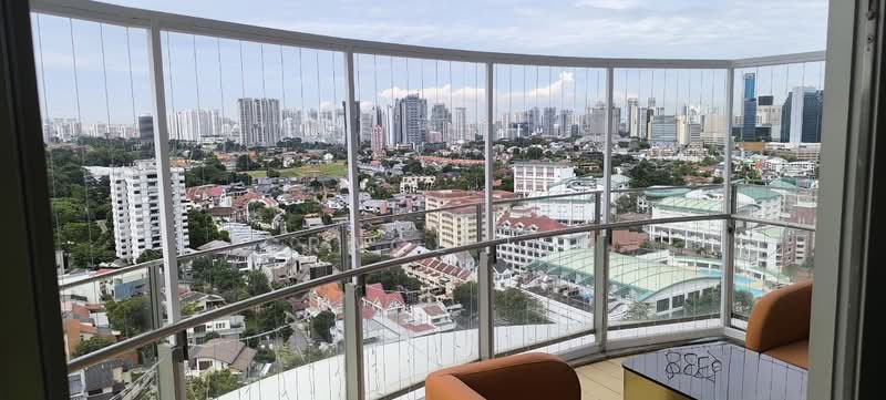 Ferrell Residences, 327 Bukit Timah Road, 3 Bedrooms, 1,841 sqft, Condominium For Sale, by Grace Lim, 60223359 - Balcony - PropertyGuru.com.sg