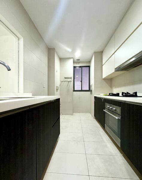 Kitchen and yard area