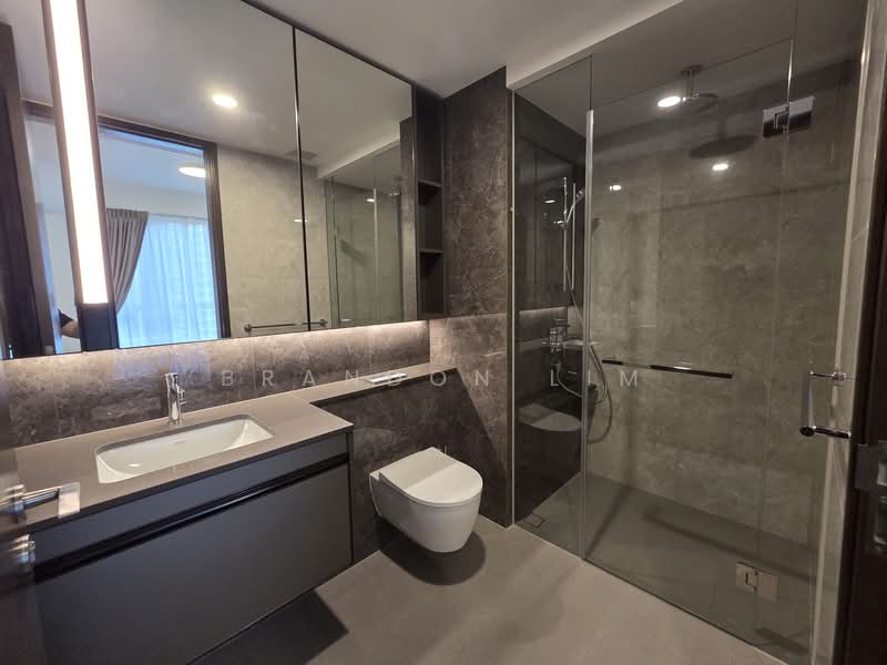 Tembusu Grand, 94 Jalan Tembusu, 2 Bedrooms, 743 sqft, Condominium For Rent, by Brandon Lim, 60223763 - Bathroom - PropertyGuru.com.sg