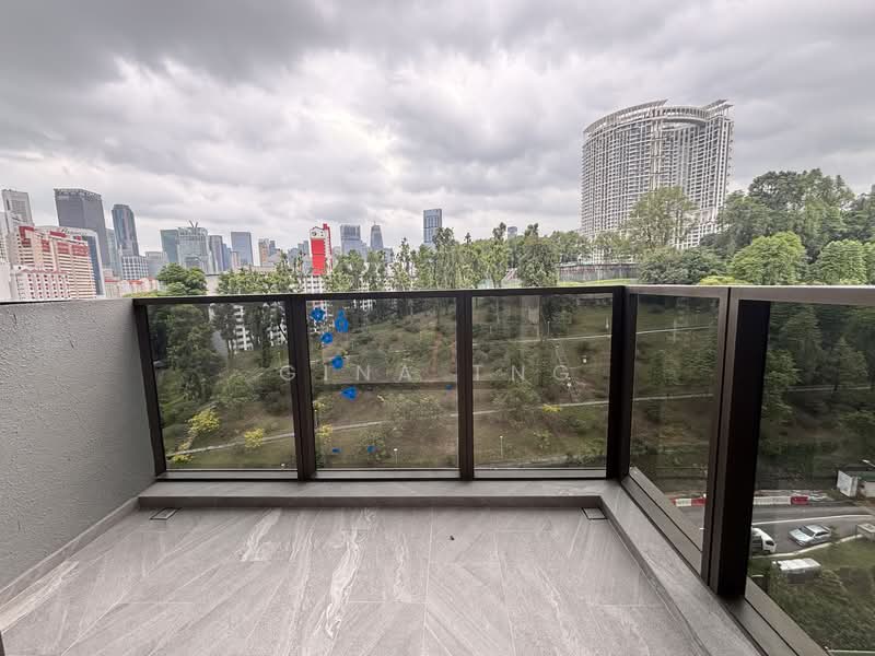 The Landmark, 173 Chin Swee Road, 2 Bedrooms, 678 sqft, Condominium For Rent, by Gina Tng, 60223858 - Balcony - PropertyGuru.com.sg