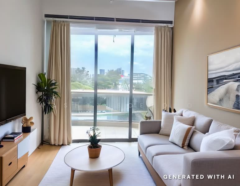 Perfect Ten, 323 Bukit Timah Road, 2 Bedrooms, 753 sqft, Condominium For Rent, by Vashty Soegomo, 60224165 - Living Room - PropertyGuru.com.sg