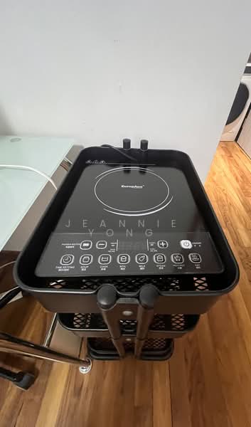 Electric stove for light cooking. 