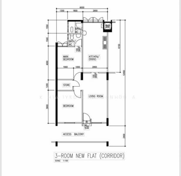 538 Ang Mo Kio Avenue 5, 59C Geylang Bahru, 2 Bedrooms, 731 sqft, HDB Flat For Sale, by Khayden Chua, 60224541 - PropertyGuru.com.sg
