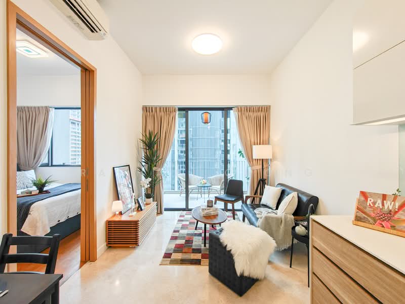 Alex Residences, 28 Alexandra View, 1 Bedroom, 474 sqft, Condominium For Rent, by Raphael Chong, 60224893 - Living Room - PropertyGuru.com.sg