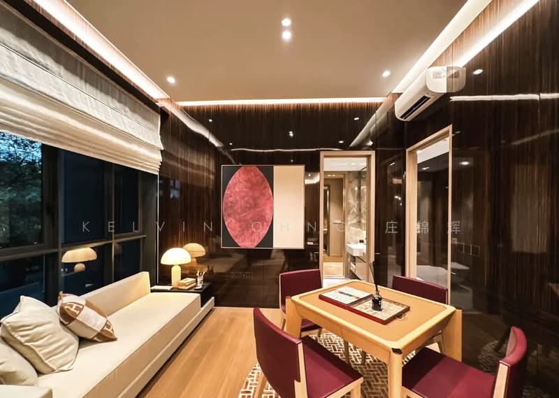 Watten House Condominium For Sale at S$ 7,837,000 | PropertyGuru Singapore - Living Room