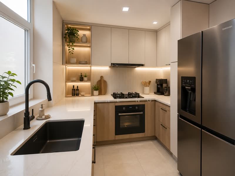 Summerhill, 54 Hume Avenue, 3 Bedrooms, 1,389 sqft, Condominium For Sale, by Irene Ng, 60225774 - Kitchen - for illustration purpose - PropertyGuru.com.sg