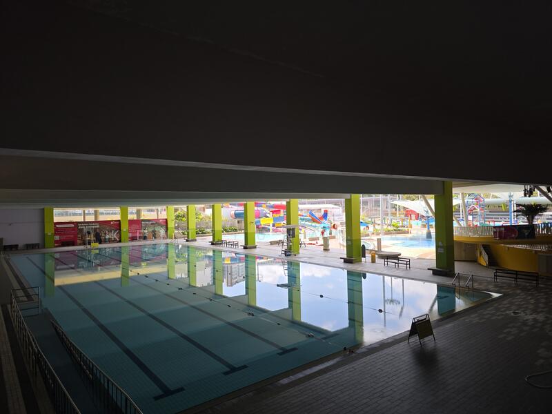 Slides and Swimming pools