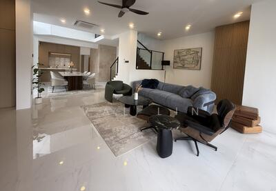 For Sale - Seletar Hills New Renovated Semi-D 3-storey Huge Land ❤️ Move In Ready View Today!