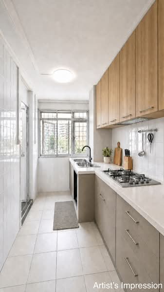 820 Yishun Street 81, 820 Yishun Street 81, 3 Bedrooms, 1,119 sqft, HDB Flat For Sale, by Melvin Sim, 60226477 - Kitchen - PropertyGuru.com.sg