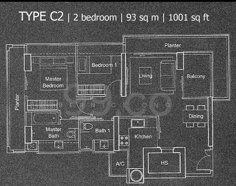 Domus, 8 Irrawaddy Road, 2 Bedrooms, 1,001 sqft, Condominium For Rent, by Bernice Ong, 60227078 - PropertyGuru.com.sg