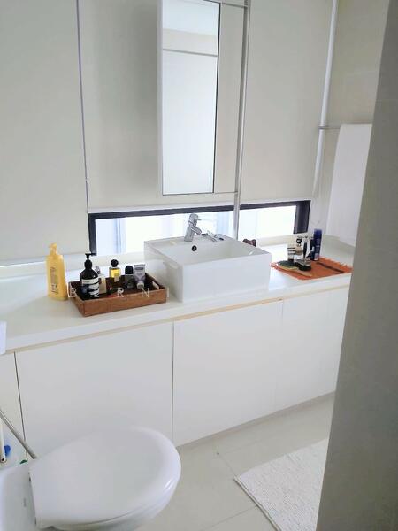 Domus, 8 Irrawaddy Road, 2 Bedrooms, 1,001 sqft, Condominium For Rent, by Bernice Ong, 60227078 - Bathroom - PropertyGuru.com.sg