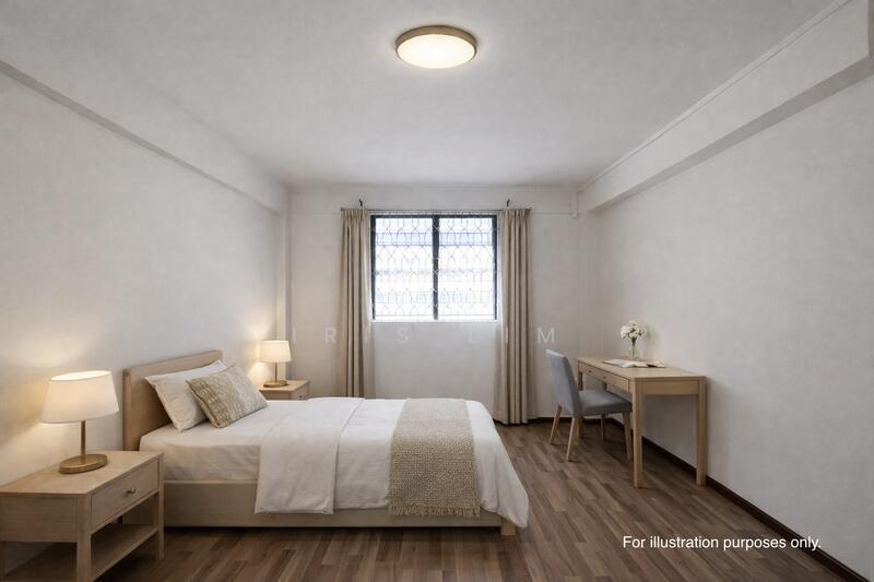 Common room for illustration purposes. 