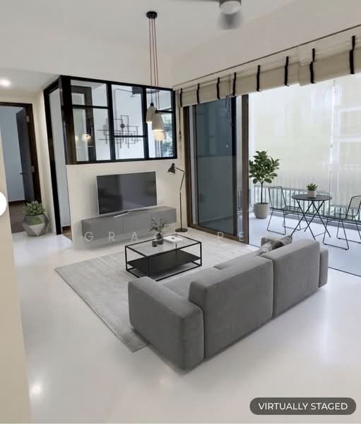The Inflora, 51 Flora Drive, 2 Bedrooms, 743 sqft, Condominium For Rent, by Grace Peh, 60227167 - Living Room - PropertyGuru.com.sg
