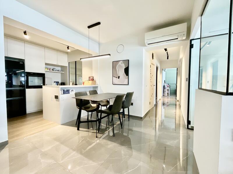 Dinning Area With Dry Kitchen Area