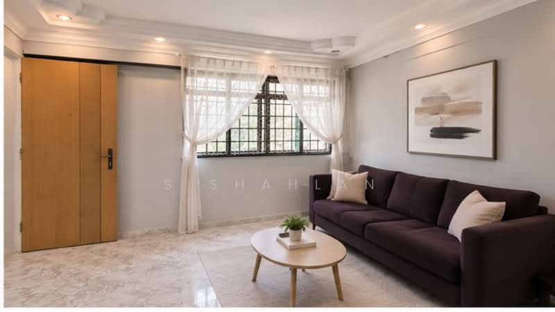 113 Hougang Avenue 1, 113 Hougang Avenue 1, 3 Bedrooms, 1,022 sqft, HDB Flat For Sale, by S Shahlan, 60227789 - Living Room - PropertyGuru.com.sg