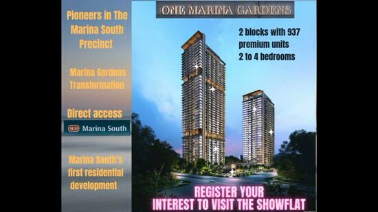 One Marina Gardens, 3 Marina Gardens Lane, Boat Quay / Raffles Place / Marina, 2 Bedrooms, 667 sqft, Apartment For Sale, by Annie Lee, 60227837 - PropertyGuru.com.sg