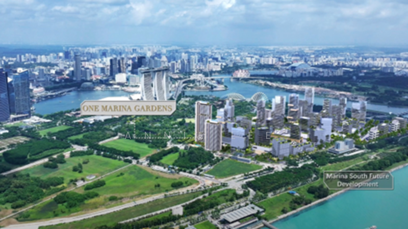 One Marina Gardens, 3 Marina Gardens Lane, Boat Quay / Raffles Place / Marina, 2 Bedrooms, 667 sqft, Apartment For Sale, by Annie Lee, 60227837 - Exterior - PropertyGuru.com.sg