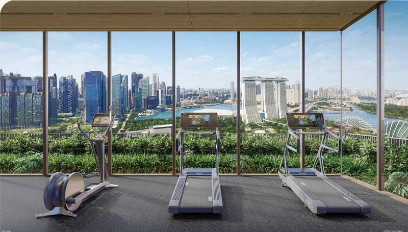One Marina Gardens, 3 Marina Gardens Lane, Boat Quay / Raffles Place / Marina, 2 Bedrooms, 667 sqft, Apartment For Sale, by Annie Lee, 60227837 - Gym - PropertyGuru.com.sg