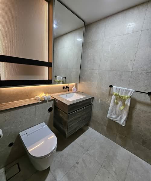 The Reef at King's Dock, 6 Harbourfront Avenue, 2 Bedrooms, 764 sqft, Condominium For Rent, by Sindy Lin, 60227978 - Bathroom - PropertyGuru.com.sg