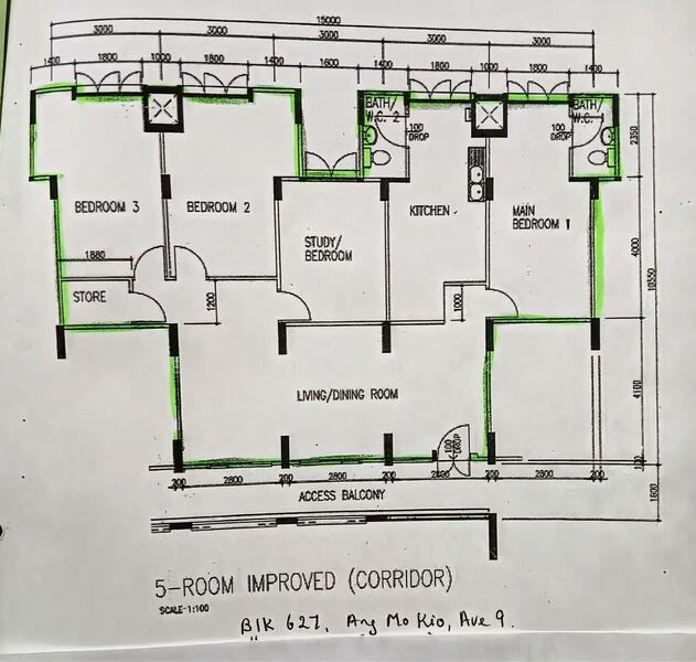 For Rent 627 Ang Mo Kio Avenue 9