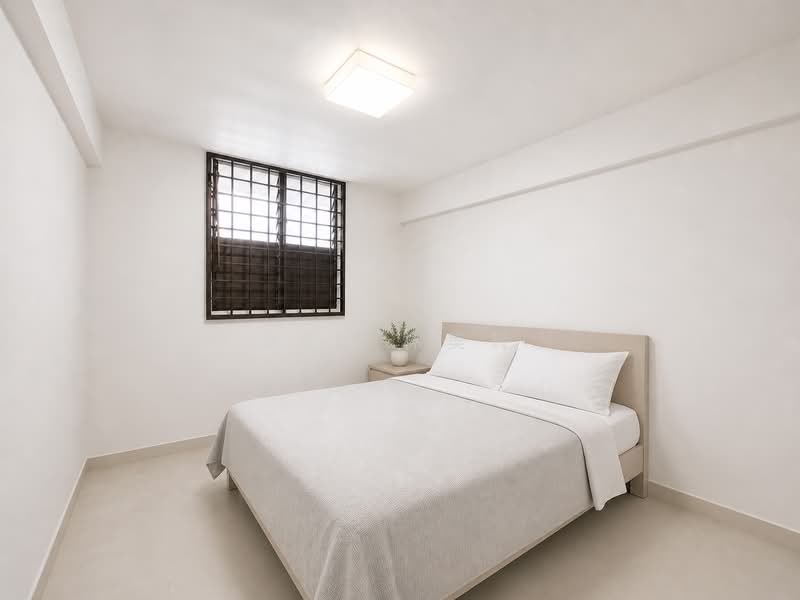 57 Circuit Road, 57 Circuit Road, 2 Bedrooms, 603 sqft, HDB Flat For Sale, by Bee 林美玲, 60228060 - Bedroom (AI Generated) - PropertyGuru.com.sg