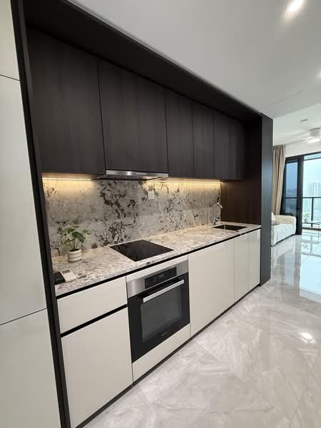Tembusu Grand, 94 Jalan Tembusu, 1 Bedroom, 527 sqft, Condominium For Rent, by Kelly Chou, 60228533 - Kitchen - PropertyGuru.com.sg
