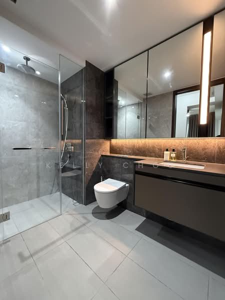 Tembusu Grand, 94 Jalan Tembusu, 1 Bedroom, 527 sqft, Condominium For Rent, by Kelly Chou, 60228533 - Bathroom - PropertyGuru.com.sg