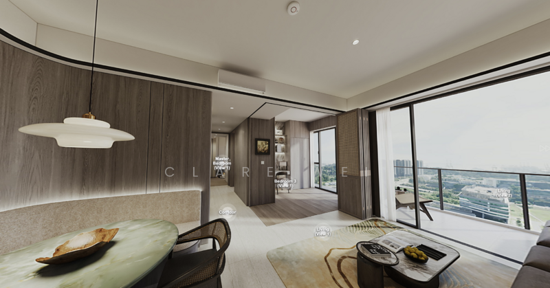 Bloomsbury Residences Apartment For Sale at S$ 2,327,000 | PropertyGuru Singapore - Living Room